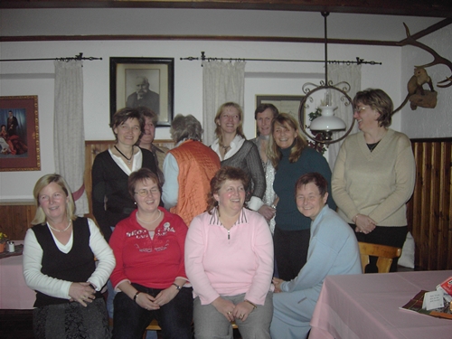 Mostereiteam Abschlussessen 2004